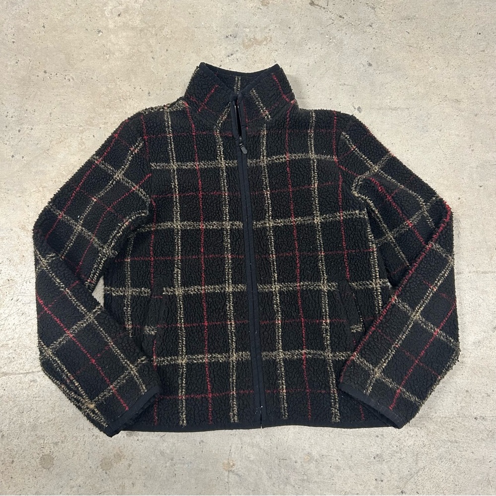 Vintage Zip Up Sherpa